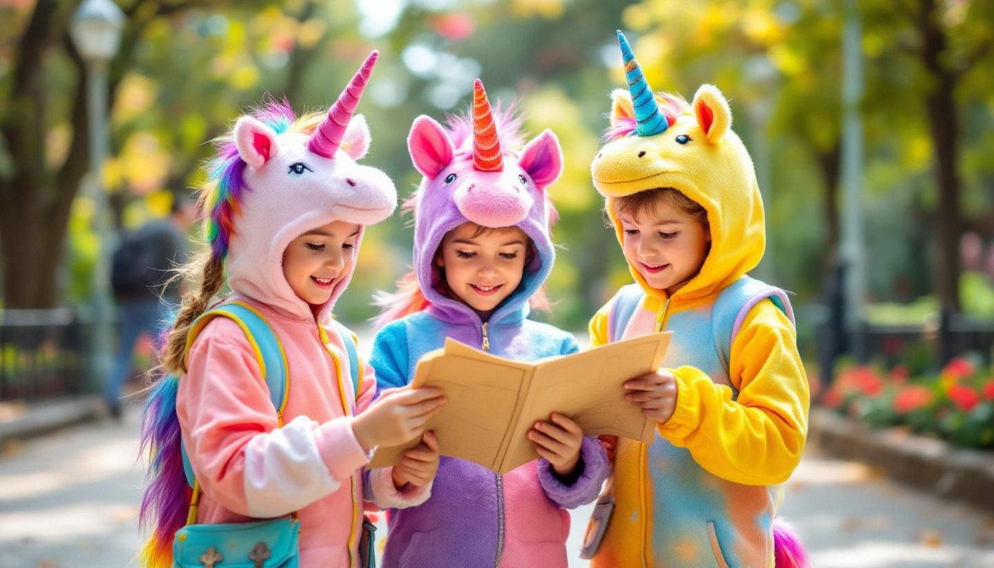 Comment organiser une aventure de chasse au trésor thématique licorne pour enfants ?