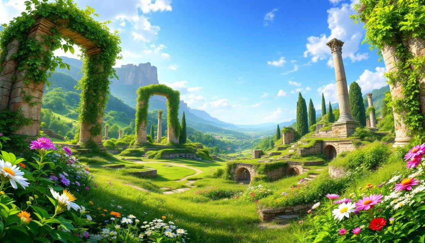 Découverte des secrets historiques et naturels d'une ville antique