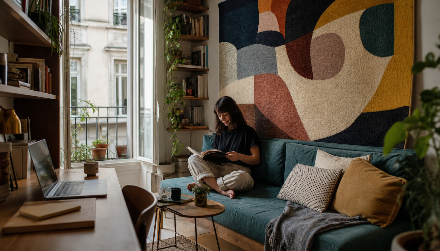 La tapisserie, alliée insoupçonnée des petits espaces urbains